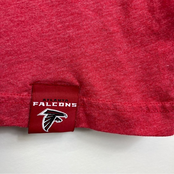 Atlanta Falcons Tshirt NFL Football Team Apparel Adult Sz Large Red - Picture 2 of 9
